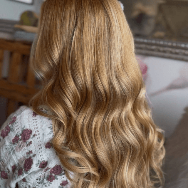 Root touch up + Gloss at Hunters Beauty Haven in Warren, OH